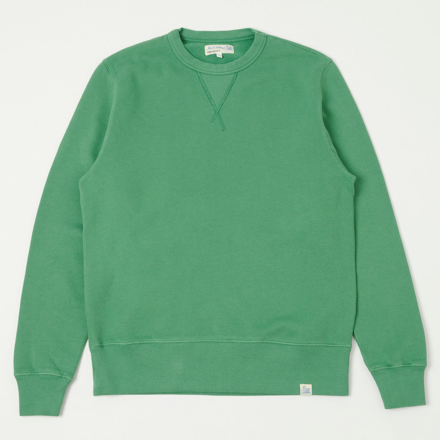 Merz b. Schwanen 'Good Basics' Athletic Sweatshirt - Grass