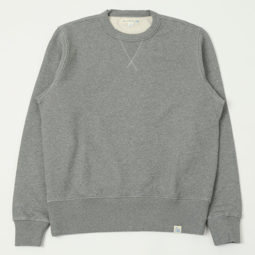 Merz b. Schwanen 'Good Basics' Athletic Sweatshirt - Grey Melange