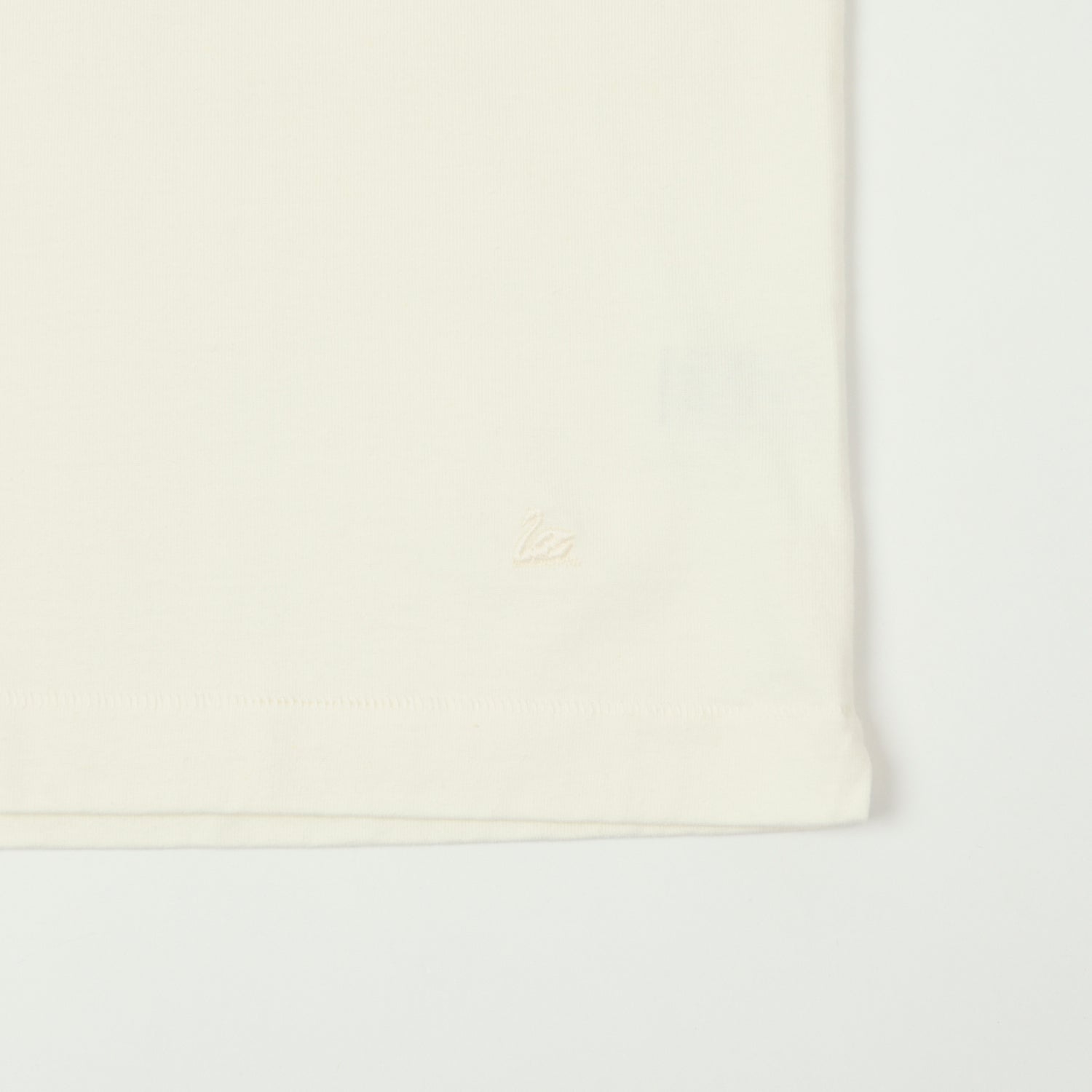 Merz b. Schwanen 'Good Basics' Boxy Cropped T-Shirt - White