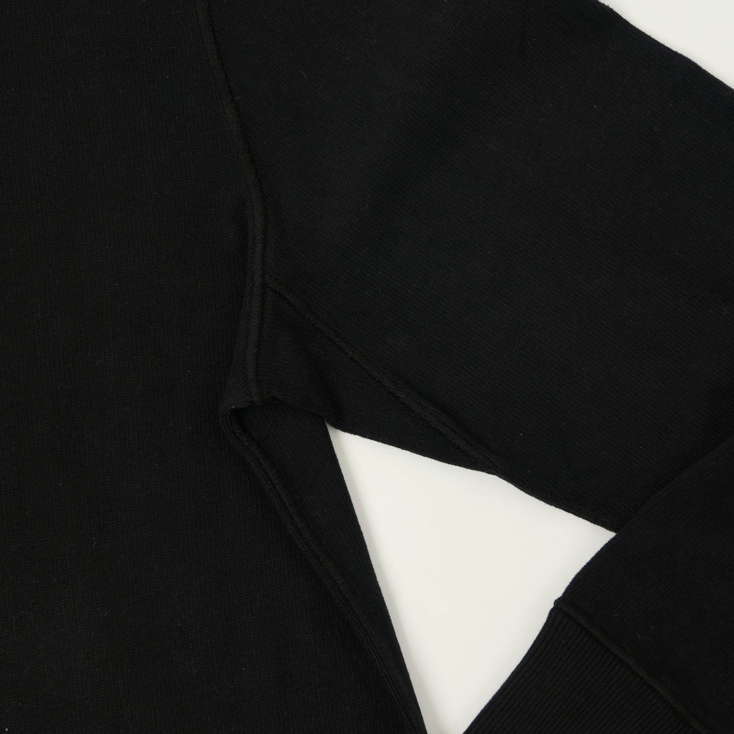 Merz b. Schwanen 'Good Basics' Rugby Shirt - Deep Black