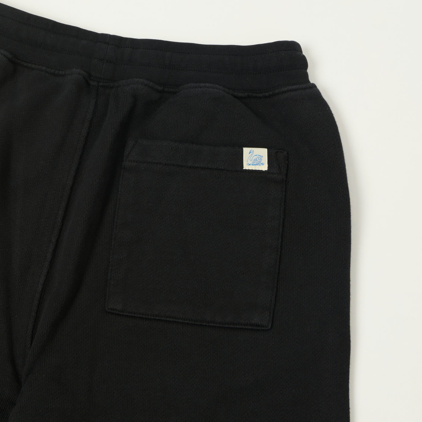 Merz b. Schwanen 'Good Basics' Straight Leg Sweatpants - Deep Black