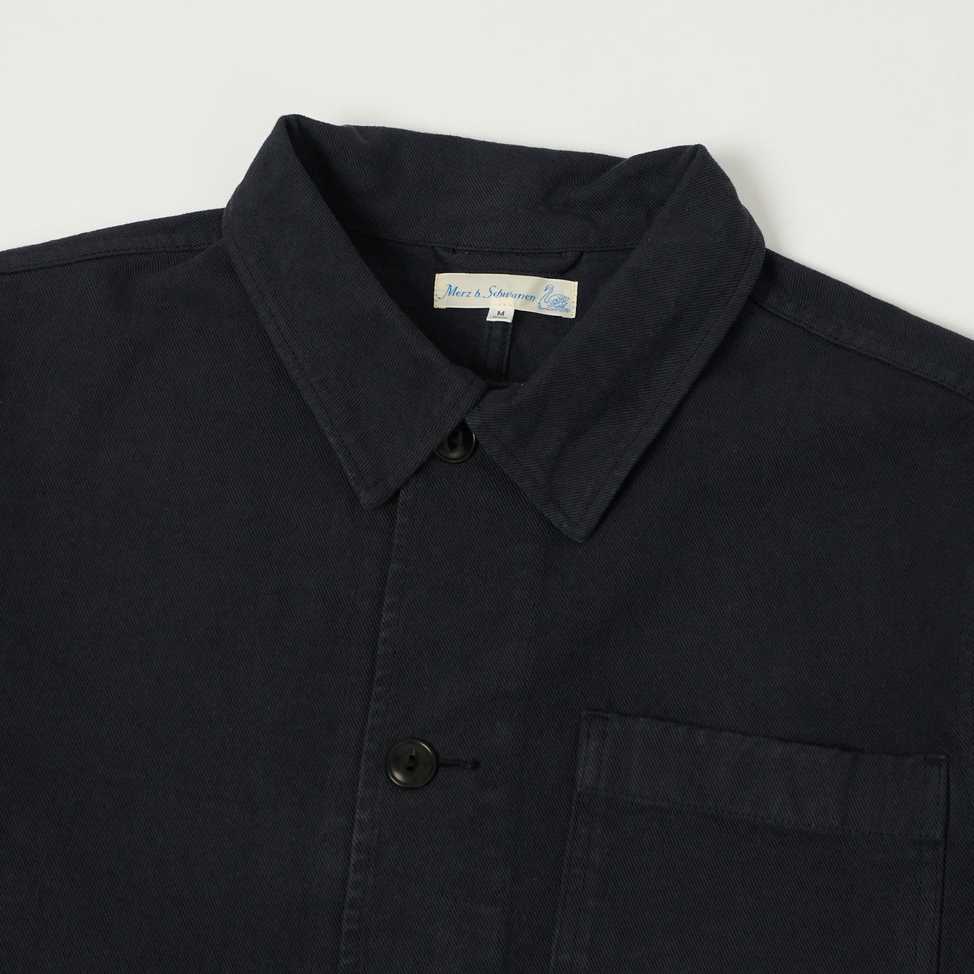 Merz b. Schwanen 'Good Basics' Work Jacket - Charcoal