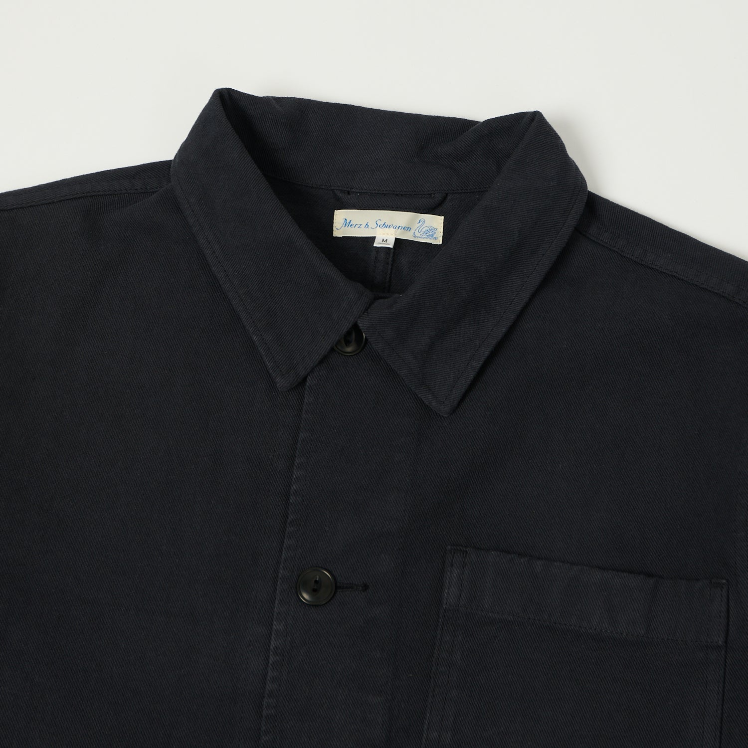 Merz b. Schwanen 'Good Basics' Work Jacket - Charcoal