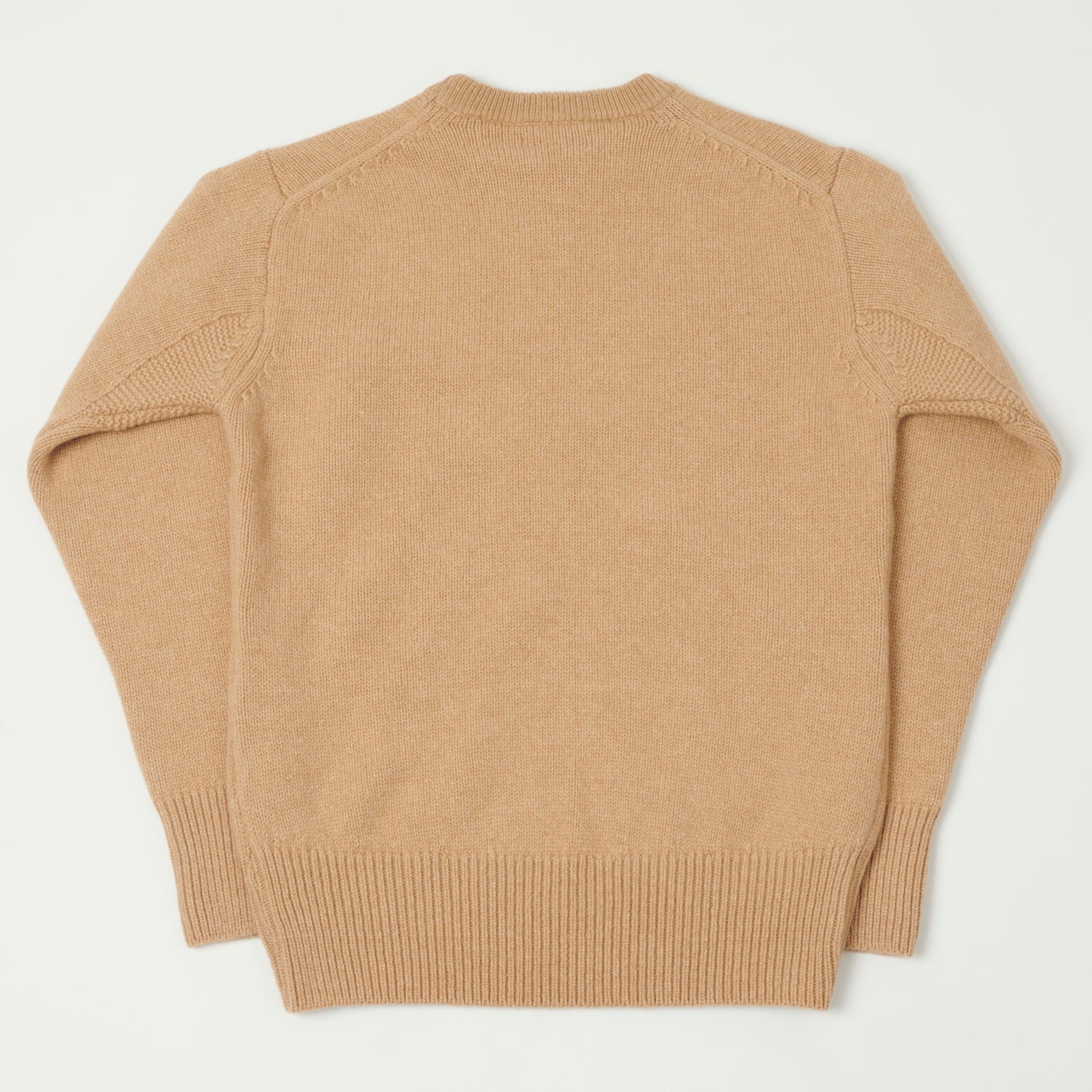 Merz b. Schwanen 'Good Basics' Wool Cashmere Knit Pullover - Toffee
