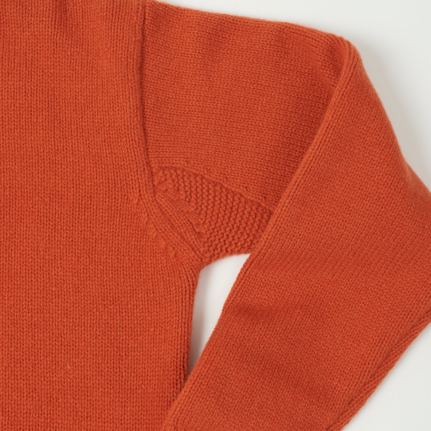 Merz b. Schwanen 'Good Basics' Wool Cashmere Knit Turtleneck - Rust
