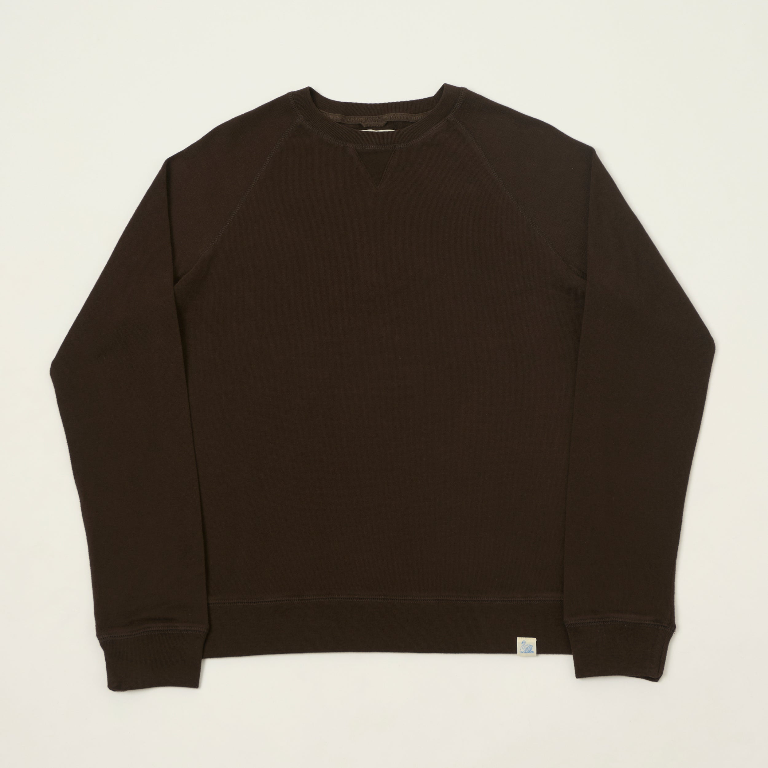 Merz b. Schwanen Organic Cotton Sweatshirt - Espresso