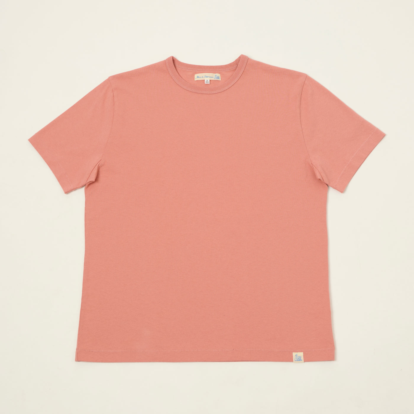 Merz b. Schwanen Organic Cotton T-Shirt - Rosewood
