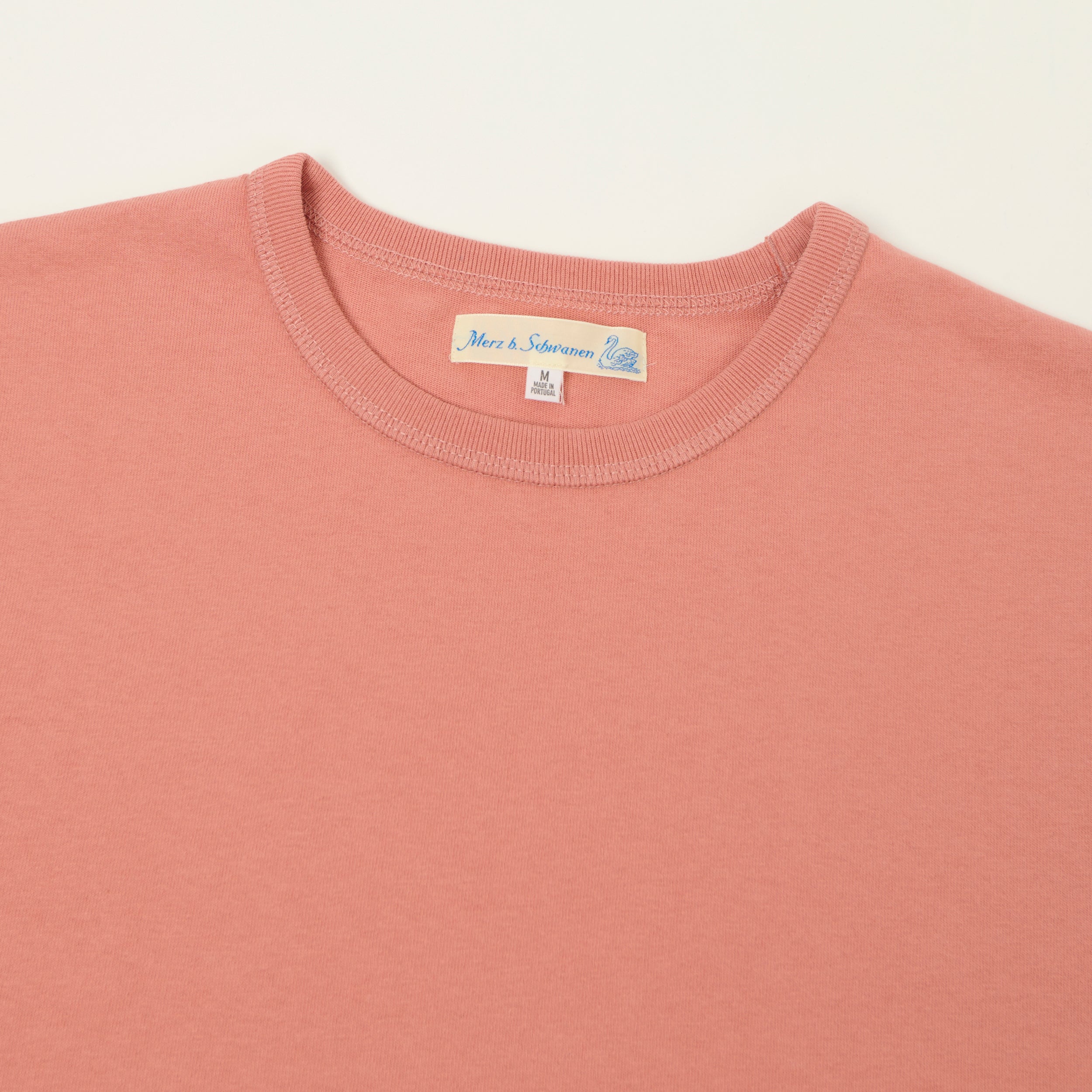 Merz b. Schwanen Organic Cotton T-Shirt - Rosewood