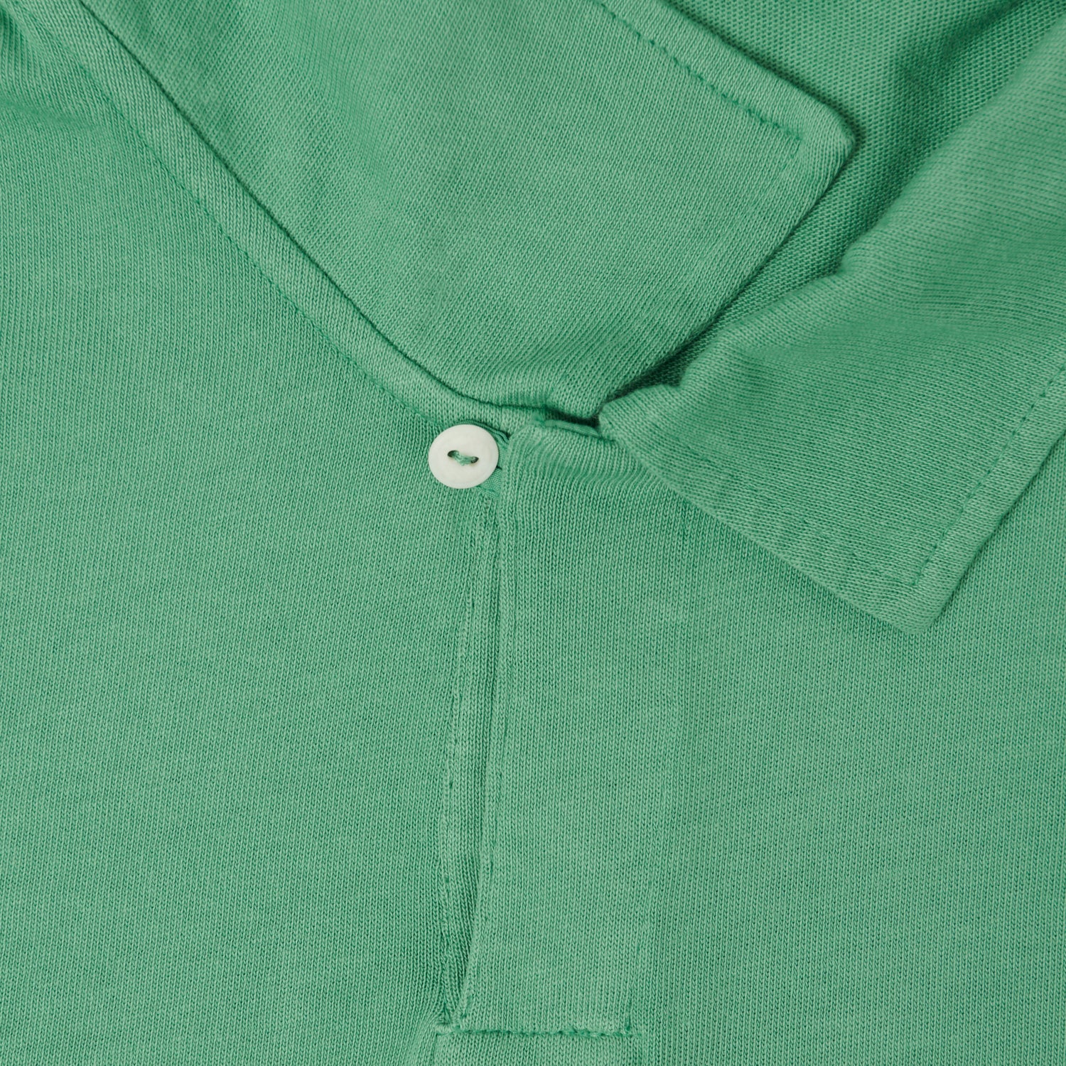 Merz b. Schwanen 'Good Basics' Classic Polo Shirt - Grass