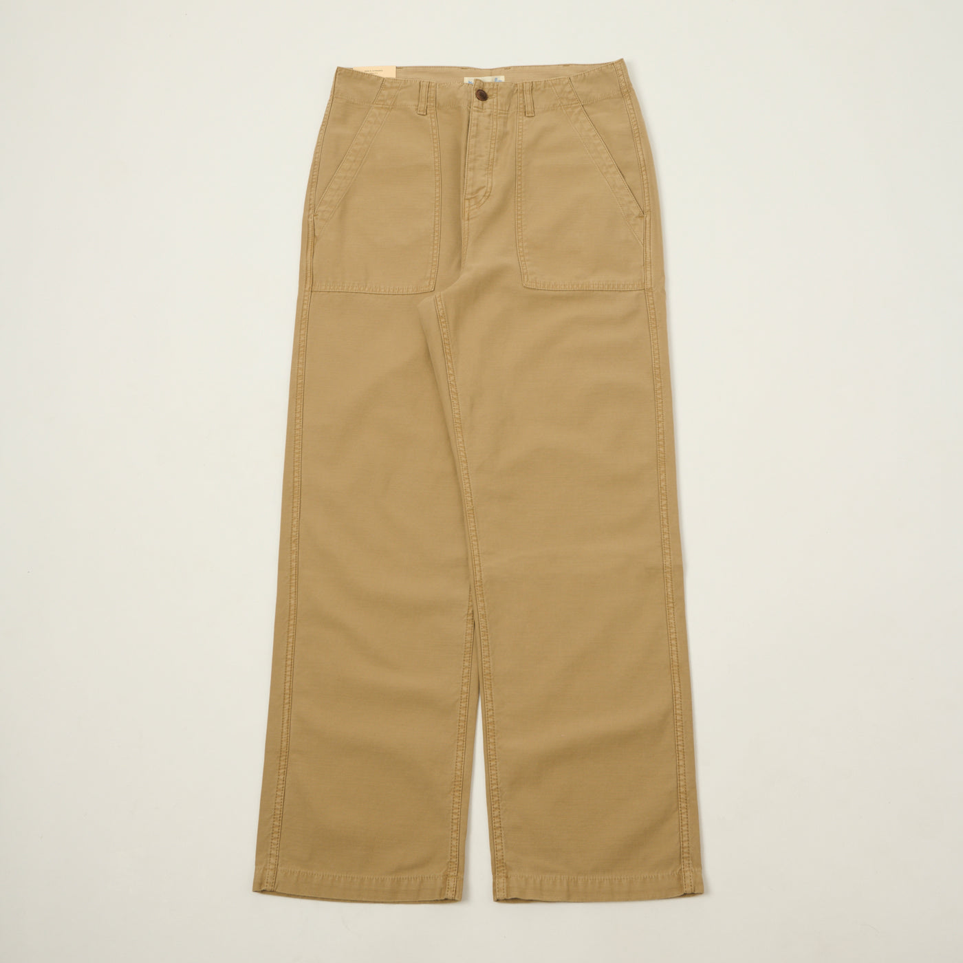 Merz b. Schwanen Reverse Sateen Fatigue Pants - Dusted Khaki