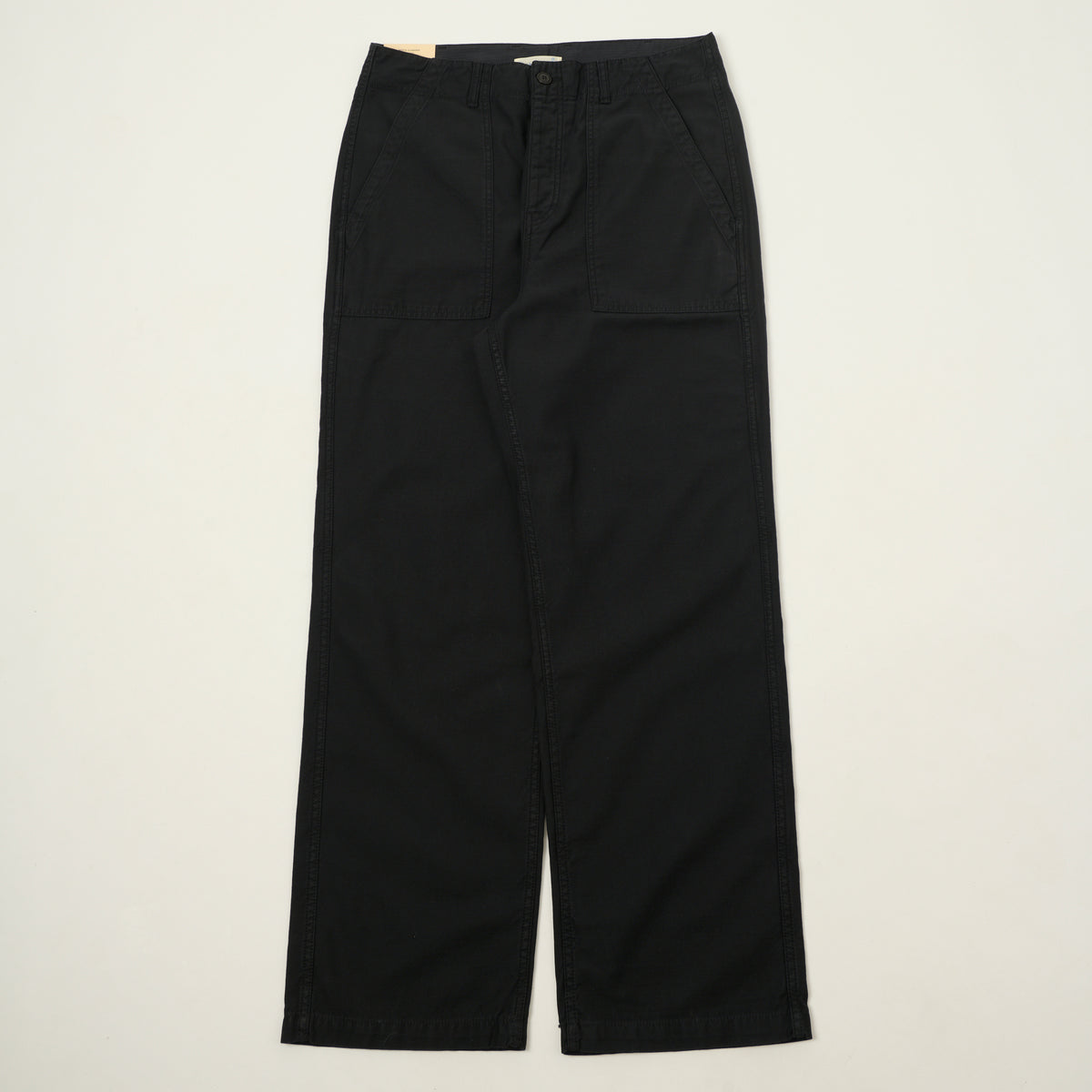 Merz b. Schwanen Reverse Sateen Fatigue Pants - Storm Black
