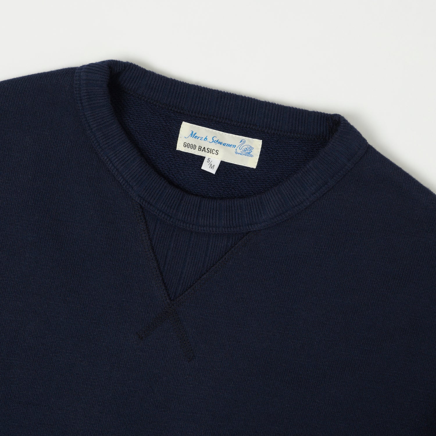 Merz b. Schwanen 'Good Basics' Relaxed Sweatshirt - Dark Navy