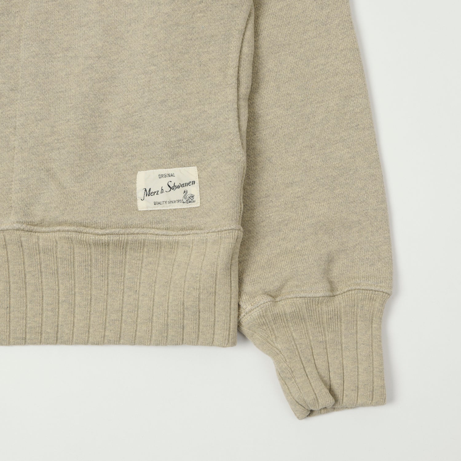 Merz b. Schwanen 'Good Basics' Relaxed Fit Hoodie - Grey Melange