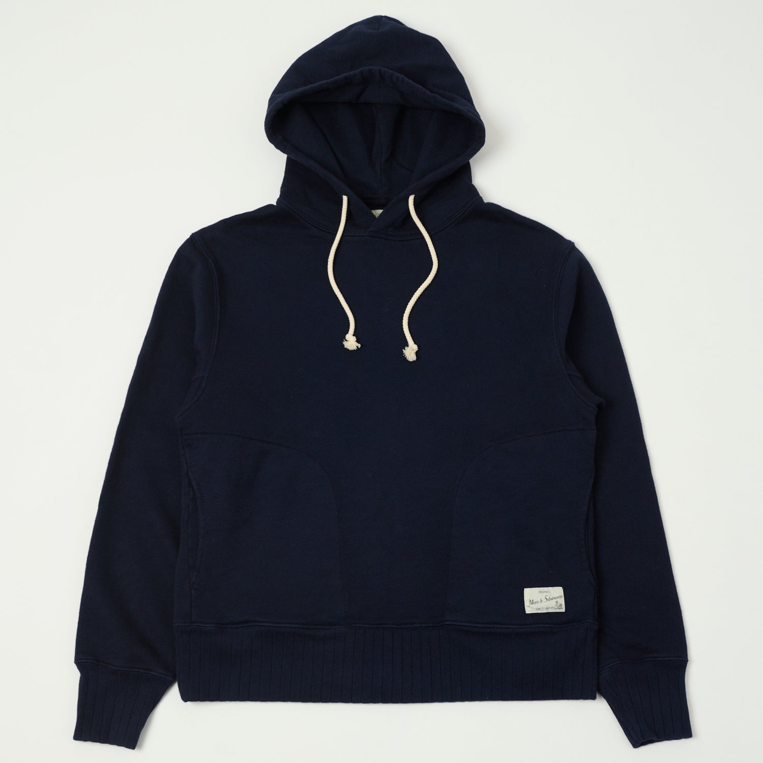 Merz b. Schwanen 'Good Basics' Relaxed Fit Hoodie - Dark Navy