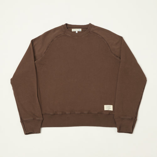 Merz b. Schwanen Raglan Sweatshirt - Chocolate