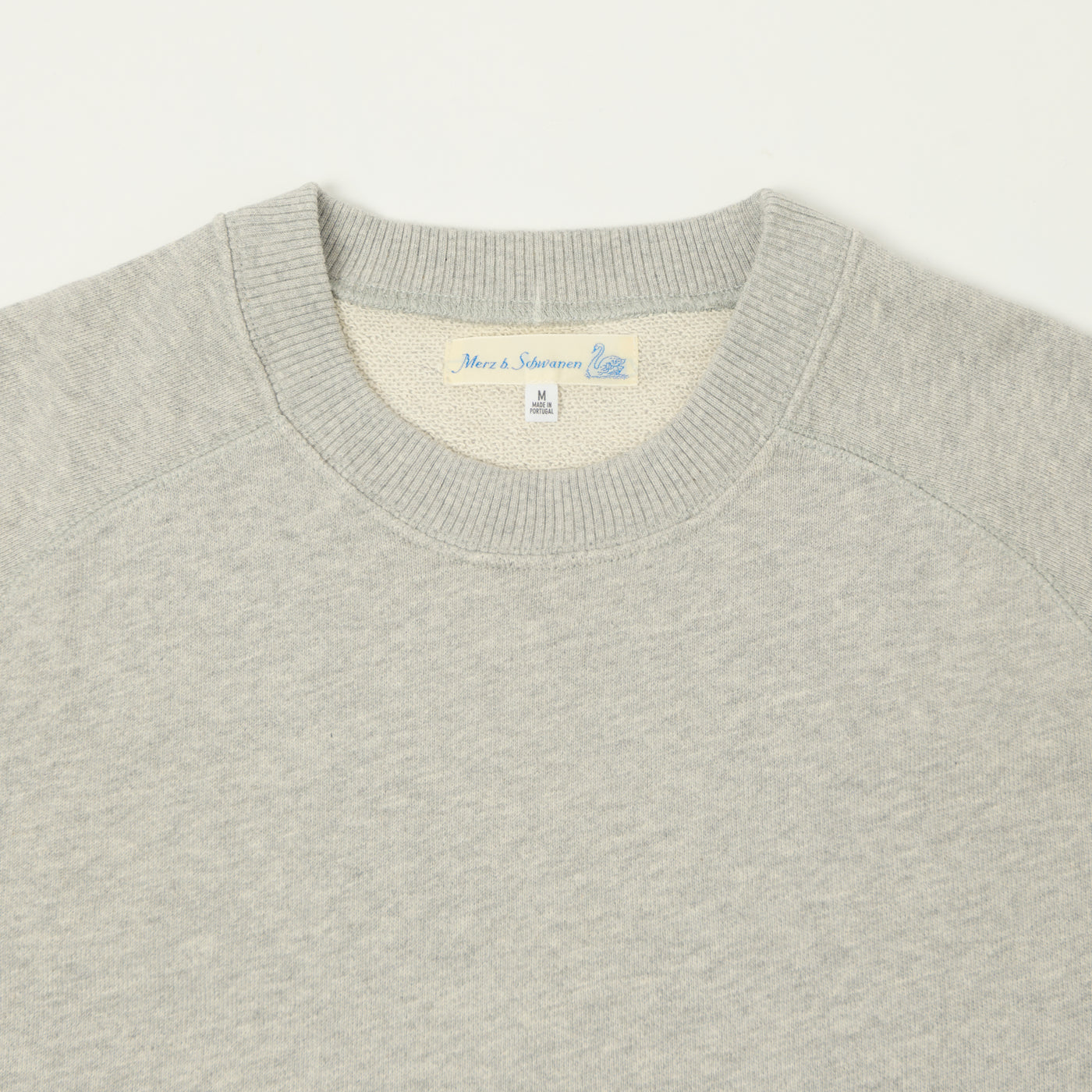 Merz b. Schwanen Raglan Sweatshirt - Grey Melange