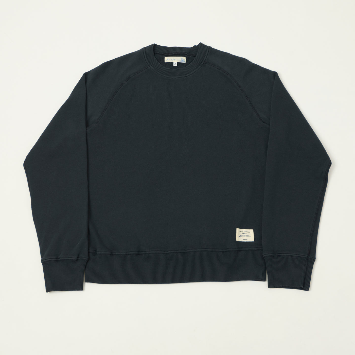 Merz b. Schwanen Raglan Sweatshirt - Charcoal