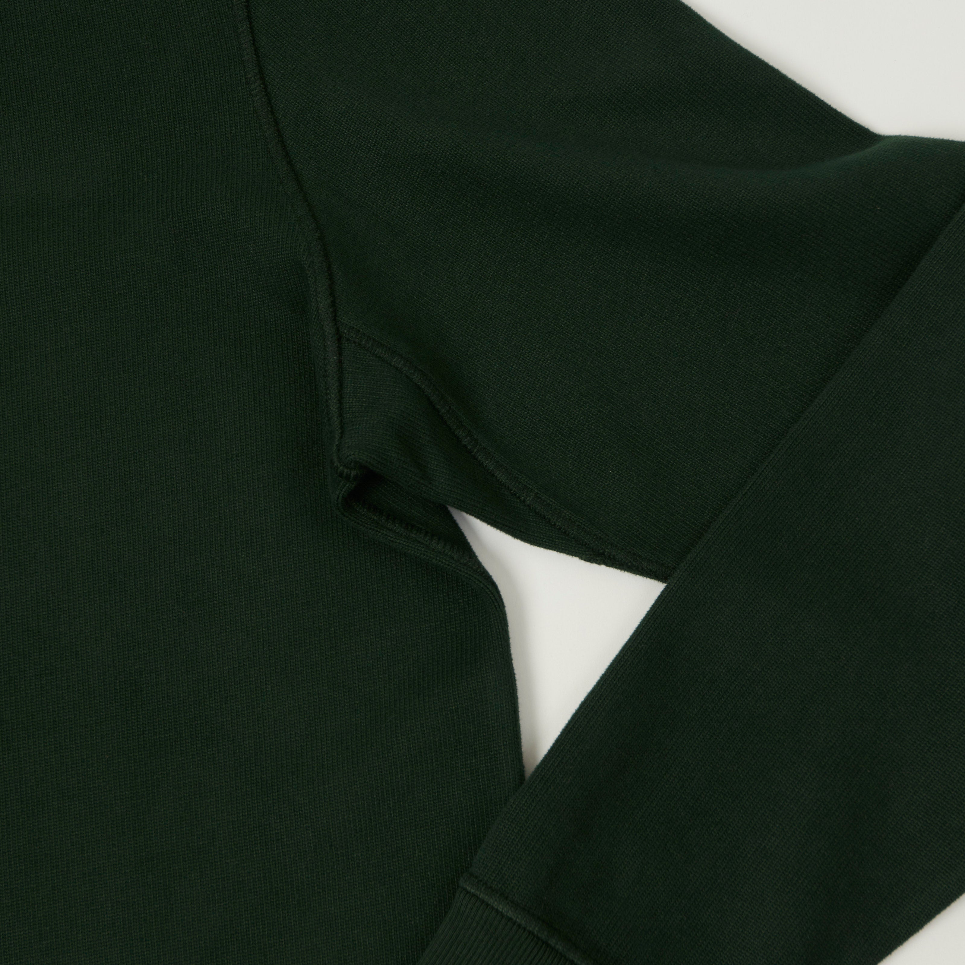 Merz b. Schwanen 'Good Basics' Rugby Shirt - Forest