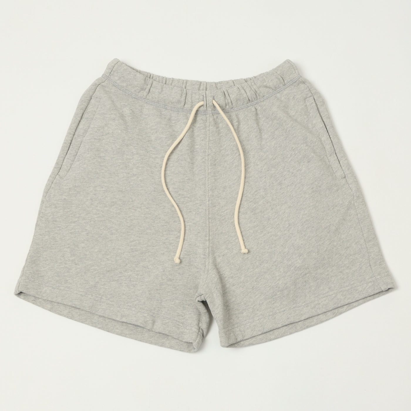 Merz b. Schwanen 'Good Basics' Organic Cotton Sweat Shorts - Grey Melange