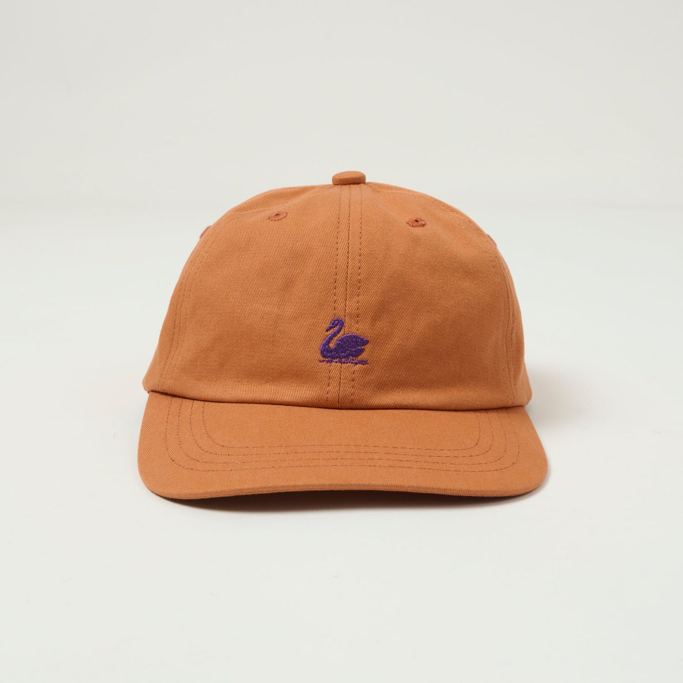 Merz b. Schwanen 'Good Basics' Swan Logo Cap - Pumpkin