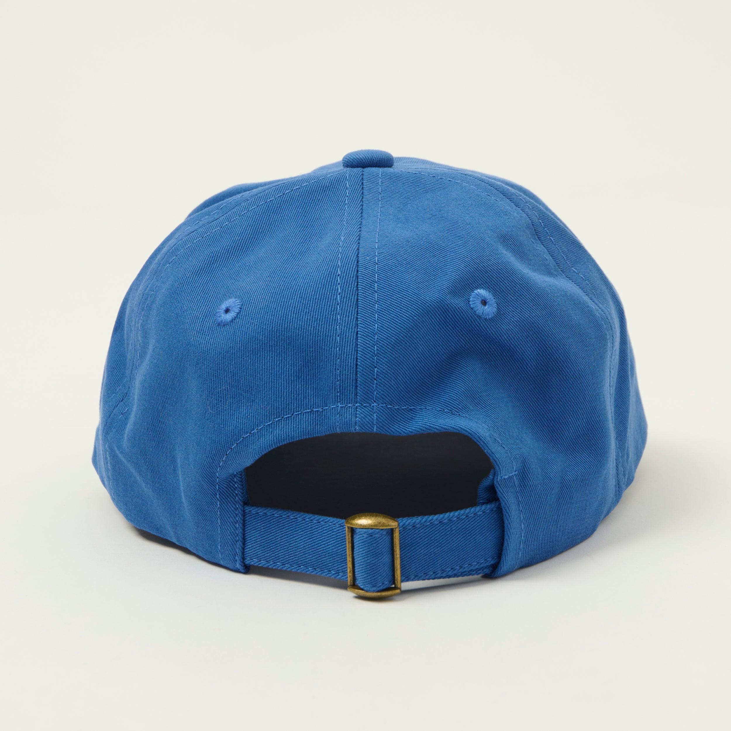 Merz b. Schwanen Swan Logo Cotton Twill Cap - Washed Blue