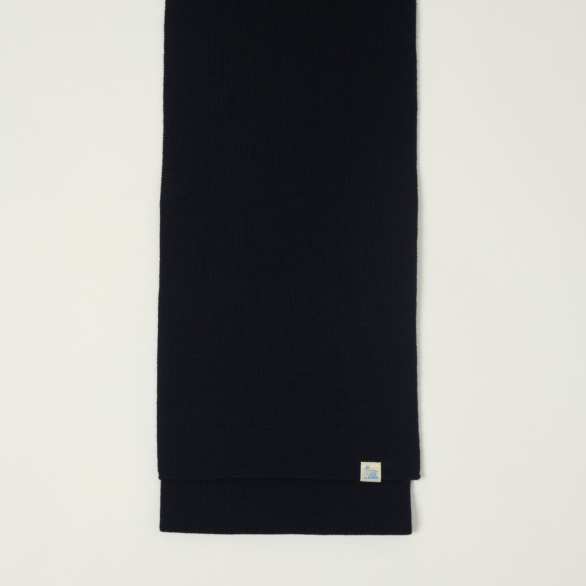 Merz b. Schwanen Long Merino Scarf - Deep Black