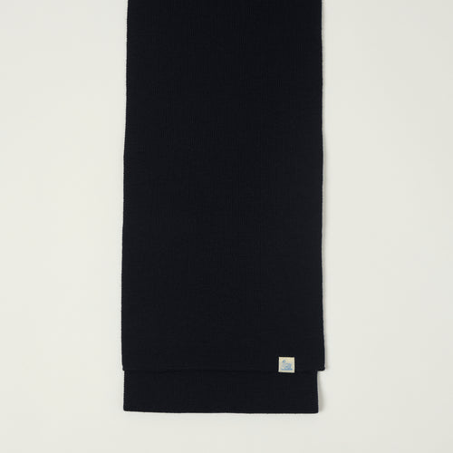 Merz b. Schwanen Long Merino Scarf - Deep Black
