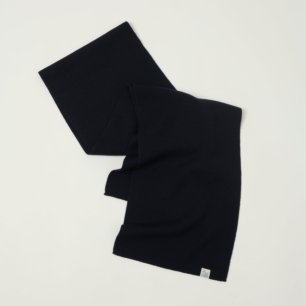 Merz b. Schwanen Long Merino Scarf - Deep Black