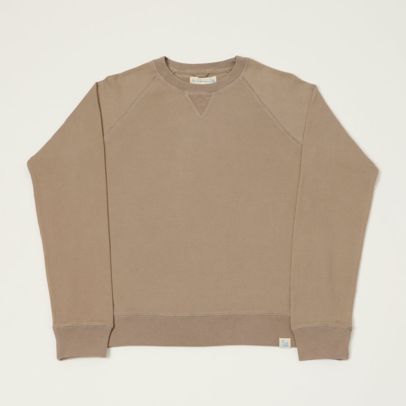 Merz b. Schwanen 'Good Basics' Organic Cotton Sweatshirt - Faded Grain