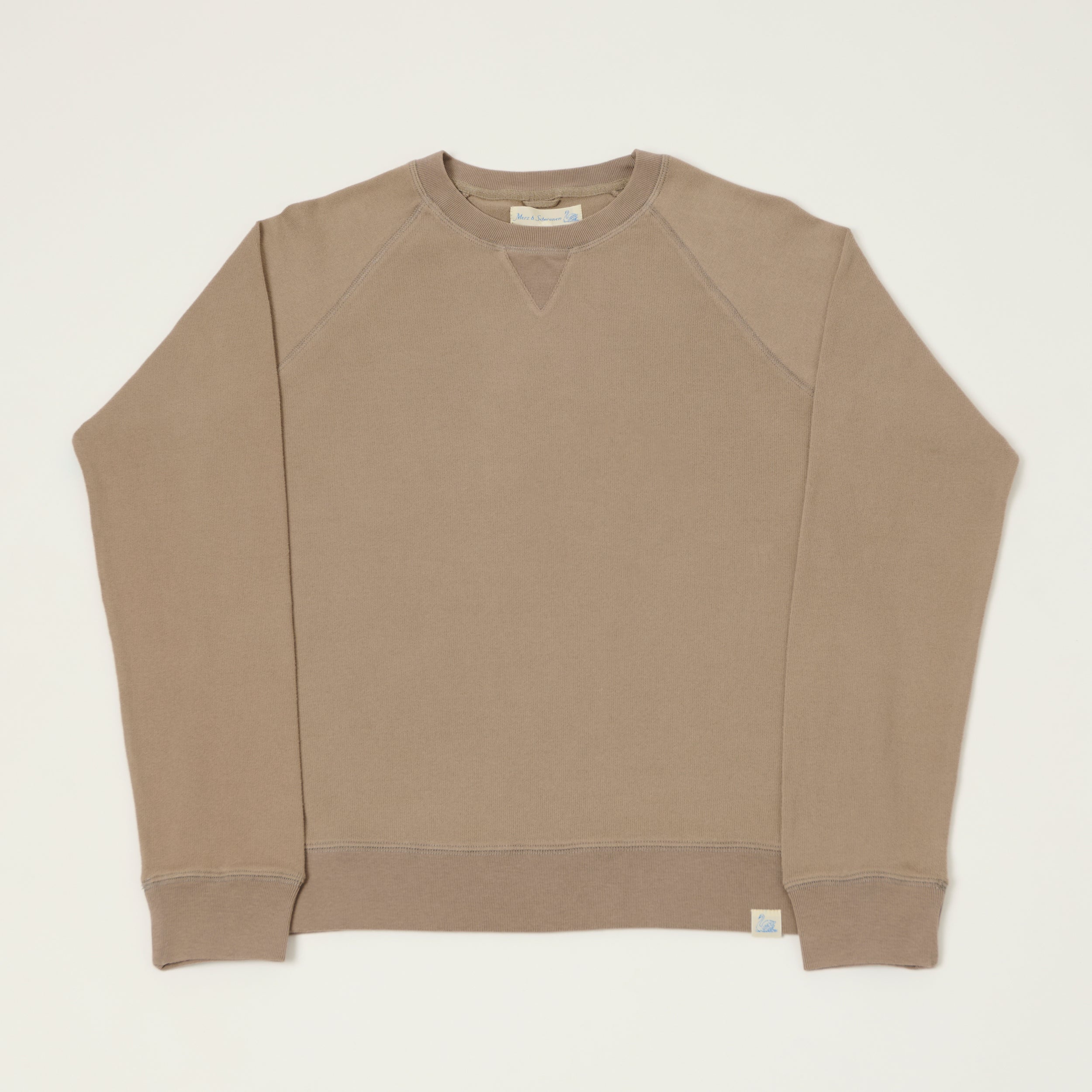 Merz b. Schwanen 'Good Basics' Organic Cotton Sweatshirt - Faded Grain