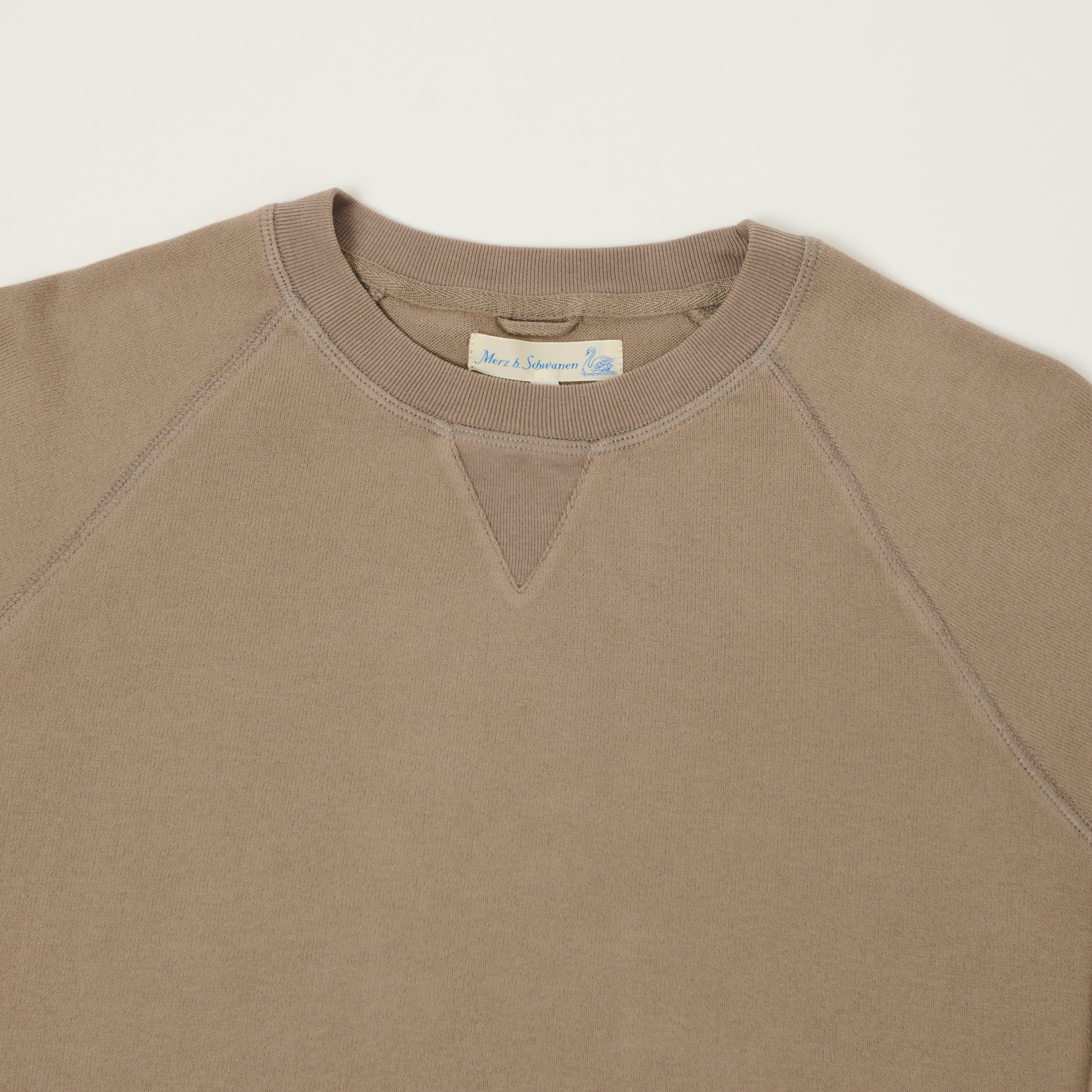 Merz b. Schwanen 'Good Basics' Organic Cotton Sweatshirt - Faded Grain