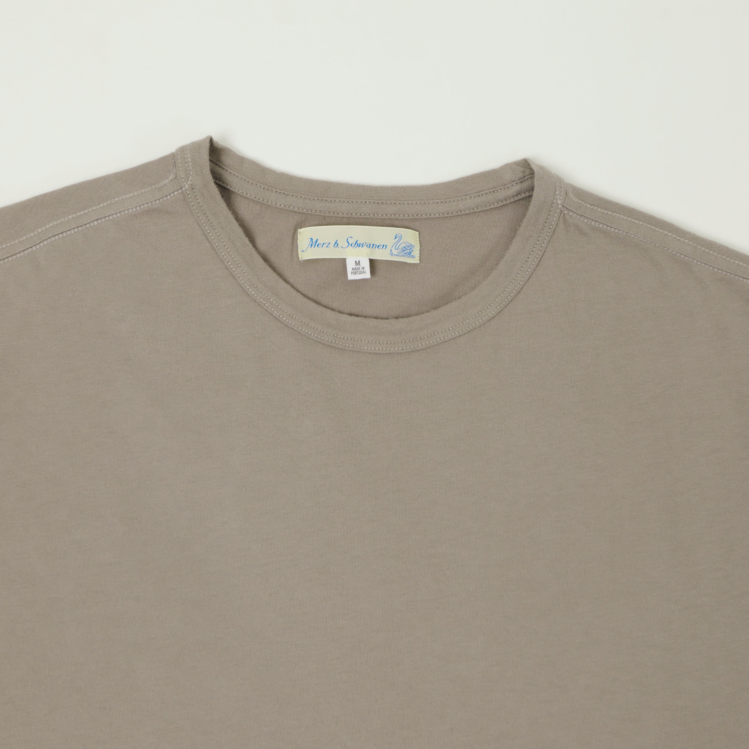 Merz b. Schwanen 'Good Basics' Pima Cotton T-Shirt - Basalt Grey