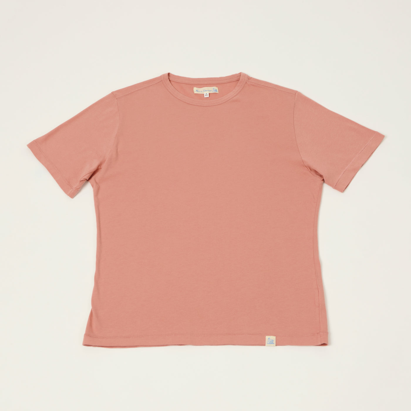Merz b. Schwanen 'Good Basics' Pima Cotton T-Shirt - Rosewood