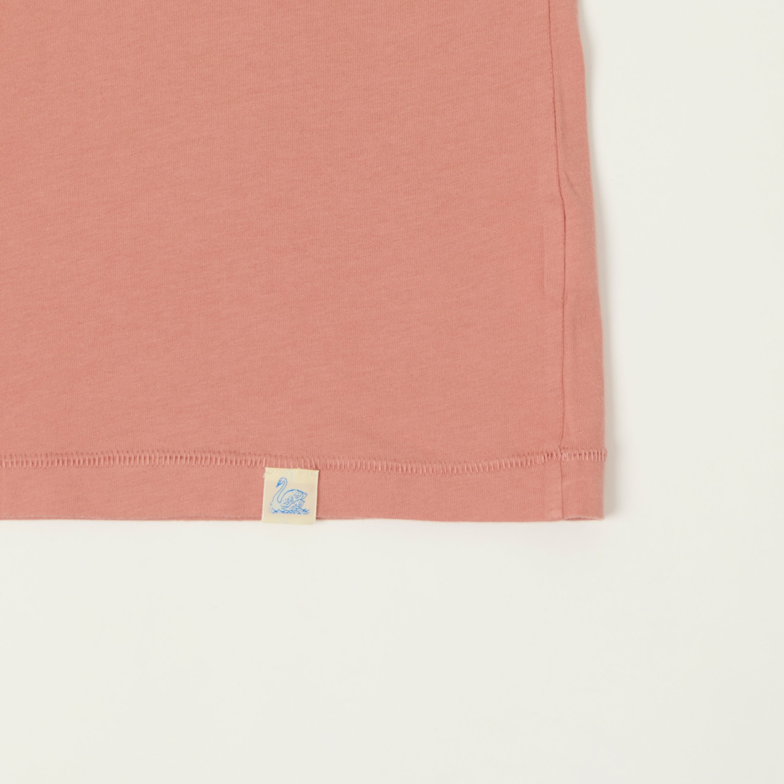 Merz b. Schwanen 'Good Basics' Pima Cotton T-Shirt - Rosewood