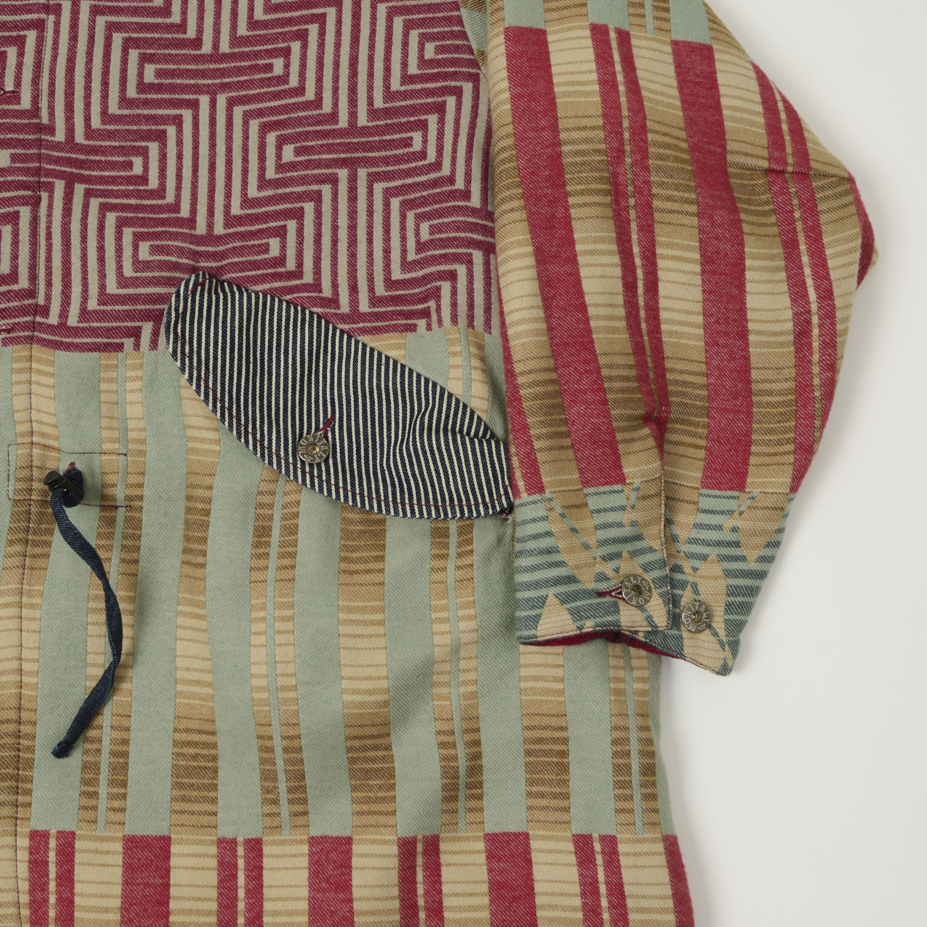 Monitaly 'Beacon' Czech Military Coat - Red