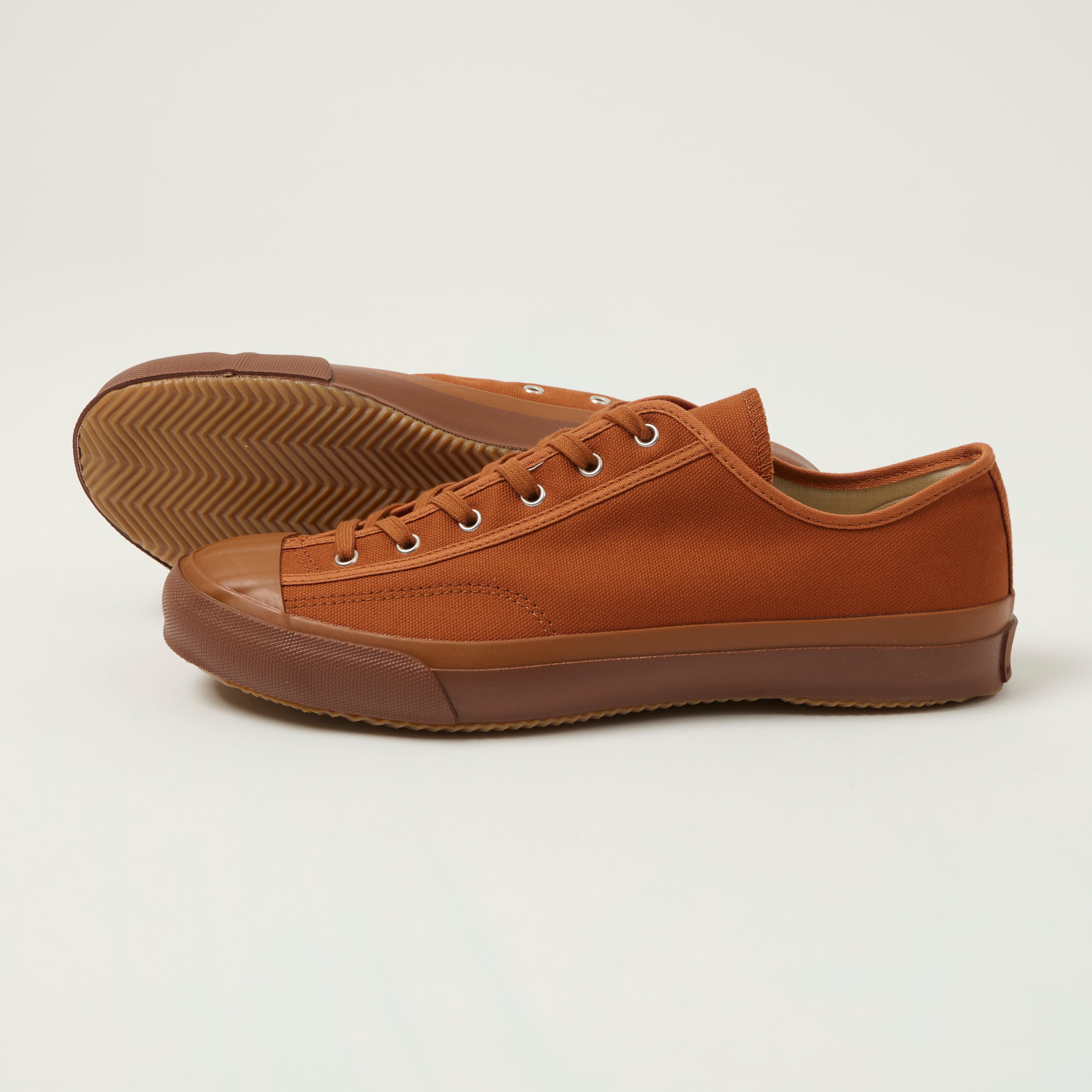 Moonstar 'Gym Classic' Rubber Sole Canvas Sneaker - Brick