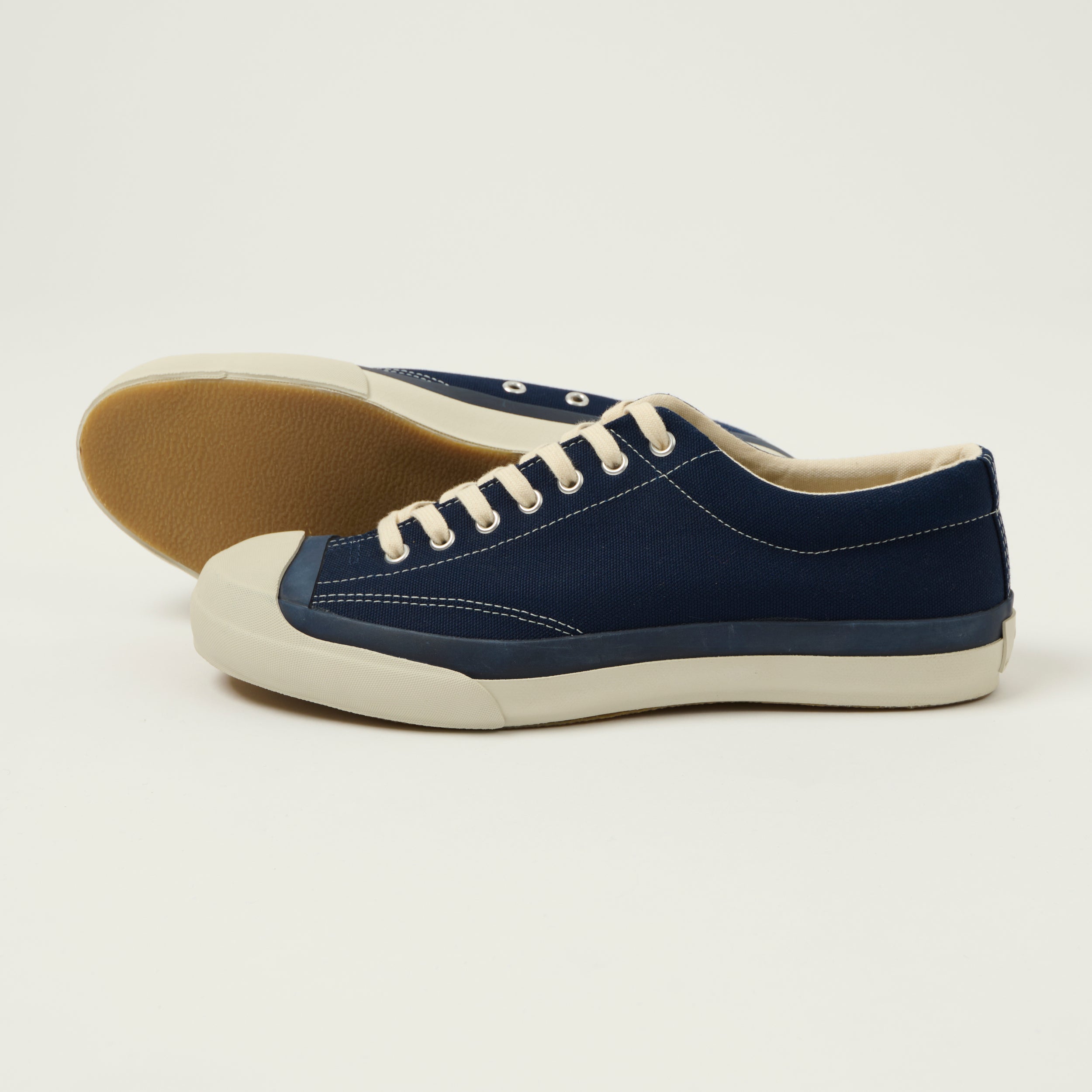 Moonstar 'Gym Court' Rubber Sole Canvas Sneaker - Navy