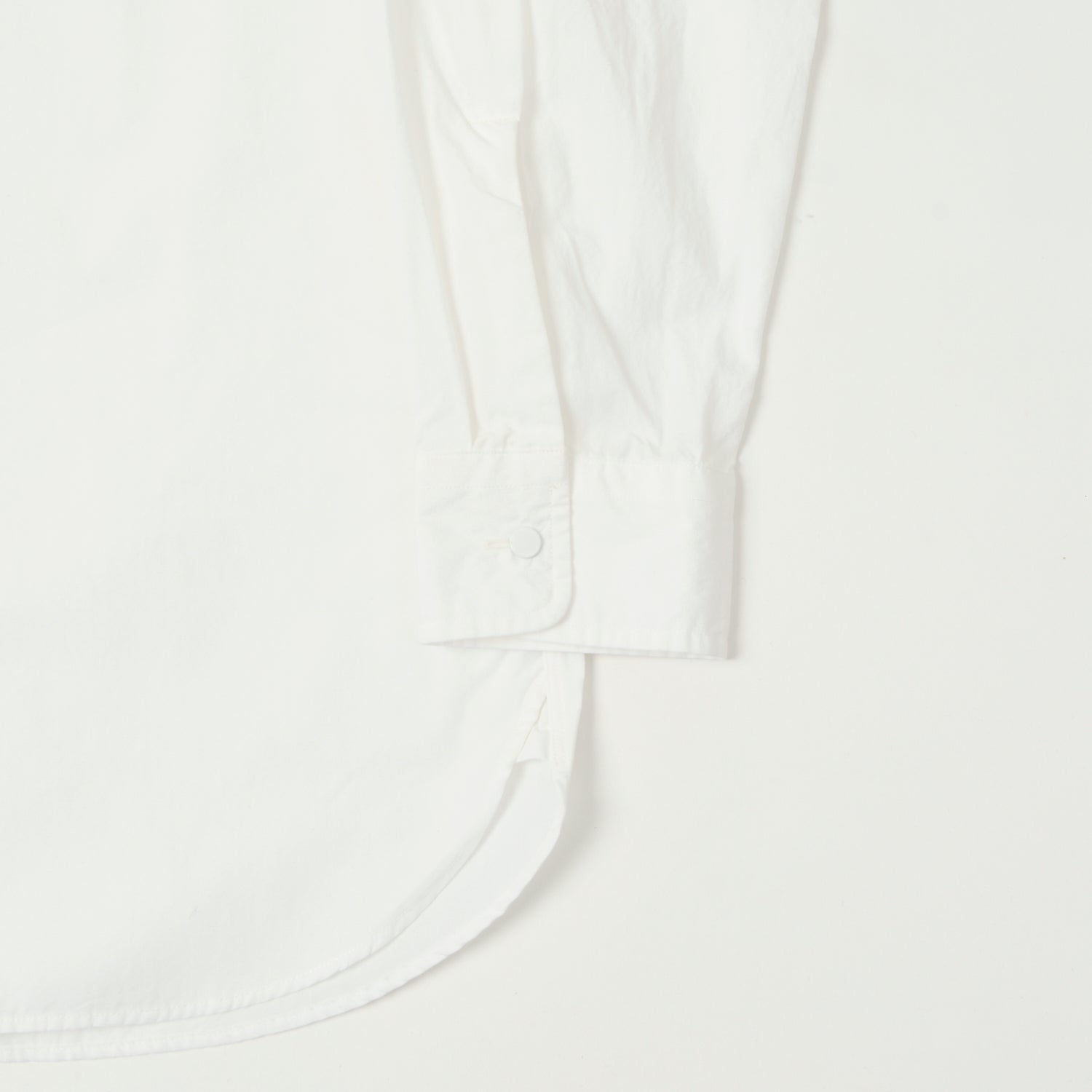 Nanamica Button Up Wind Shirt - Off White