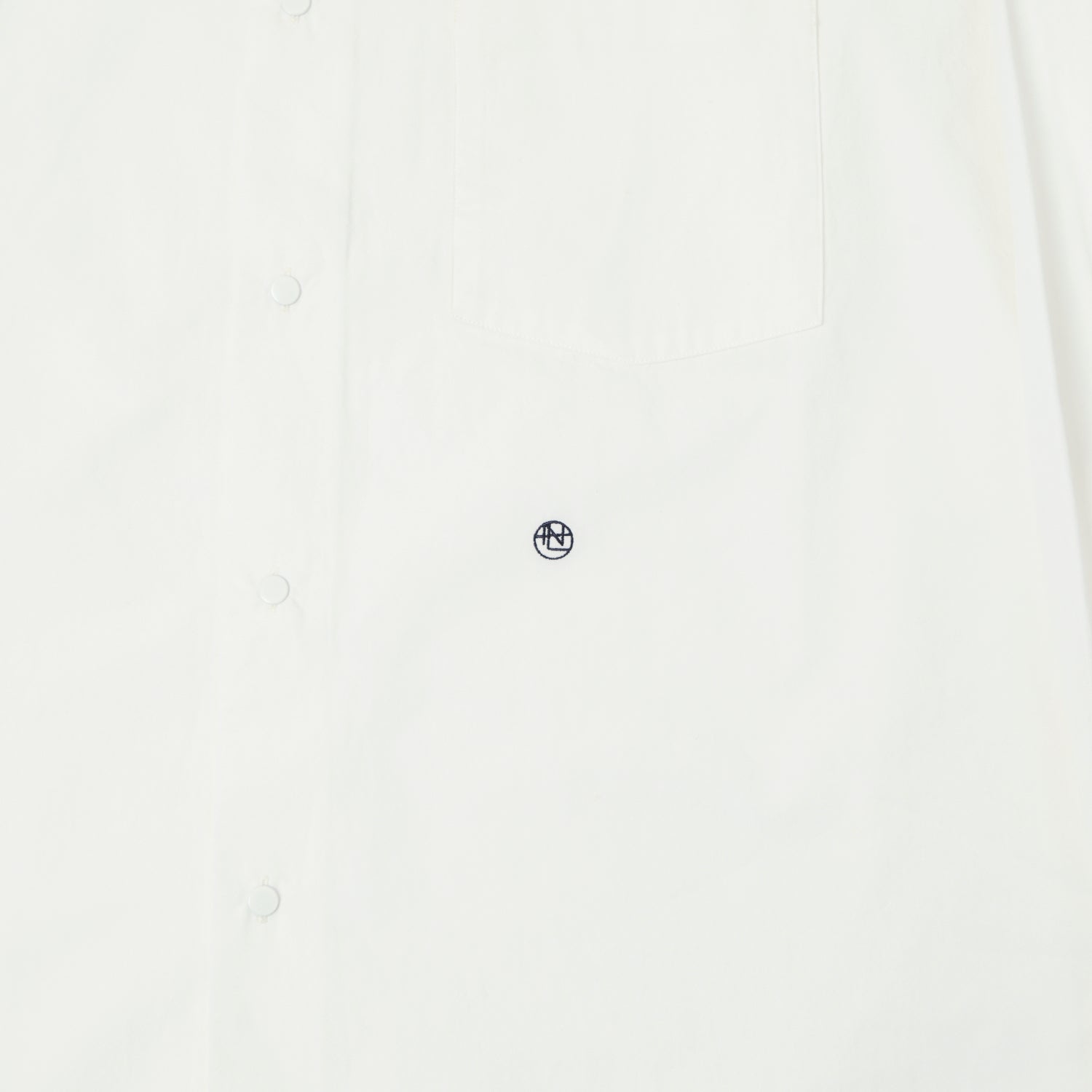 Nanamica Button Up Wind Shirt - Off White