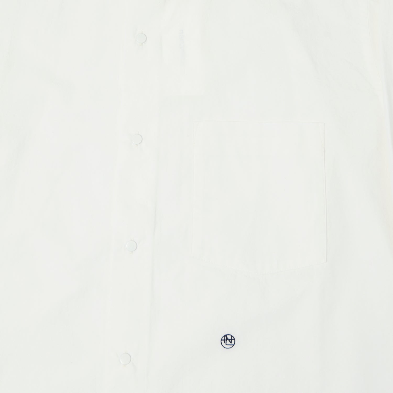 Nanamica Button Up Wind Shirt - Off White