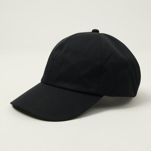Nanamica 2L Cotton Gore-Tex Cap - Black