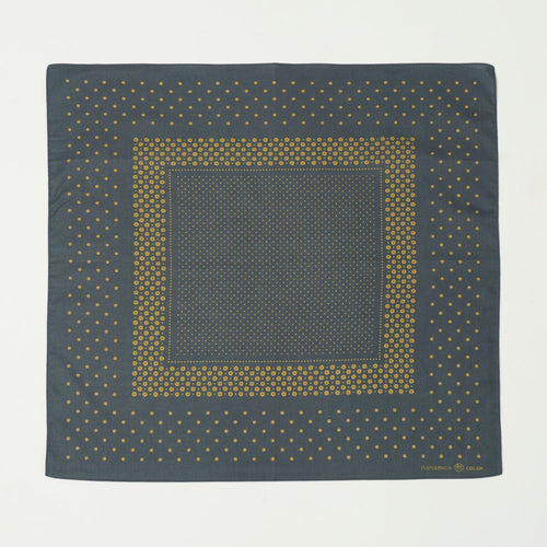 Nanamica Dot Pattern Bandana - Black