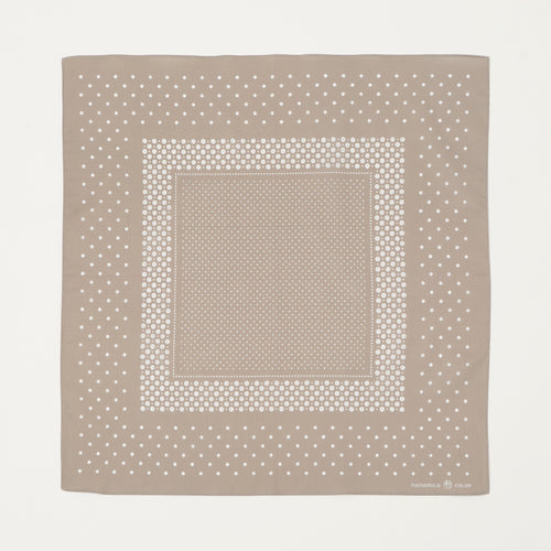 Nanamica Dot Pattern Bandana - Grey