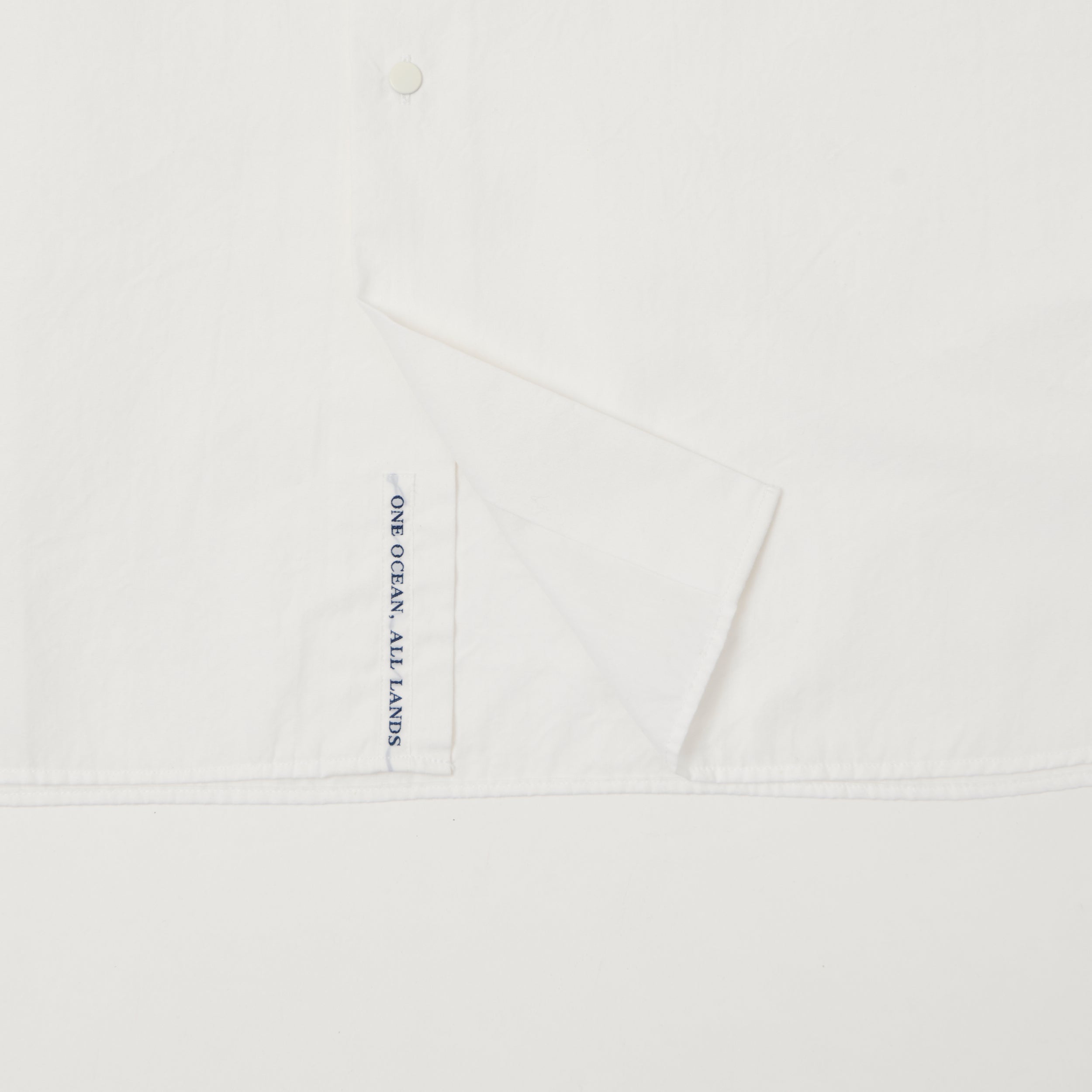 Nanamica Short Sleeve Wind Shirt - Off White