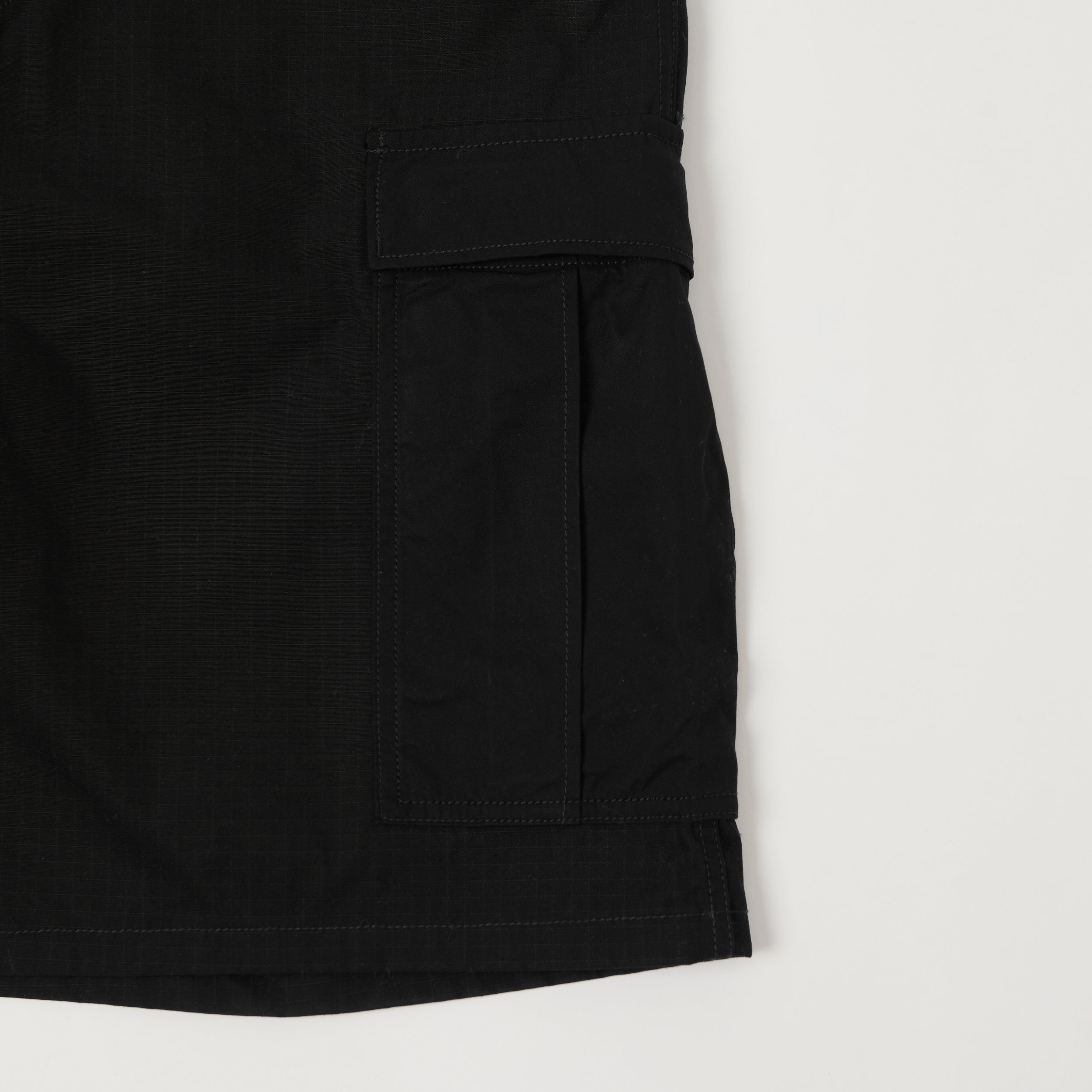 Nanamica Ripstock Cargo Shorts - Black