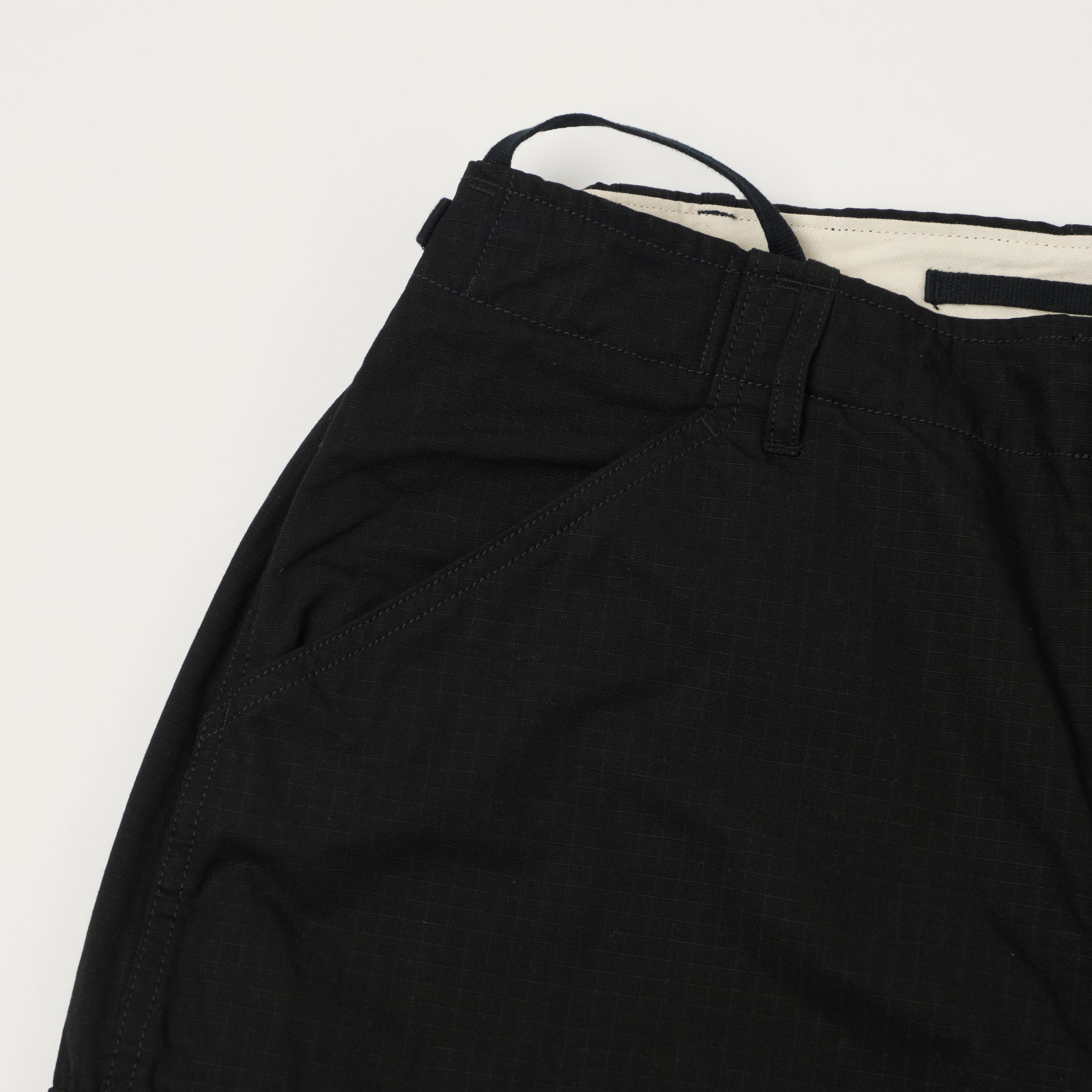 Nanamica Ripstock Cargo Shorts - Black