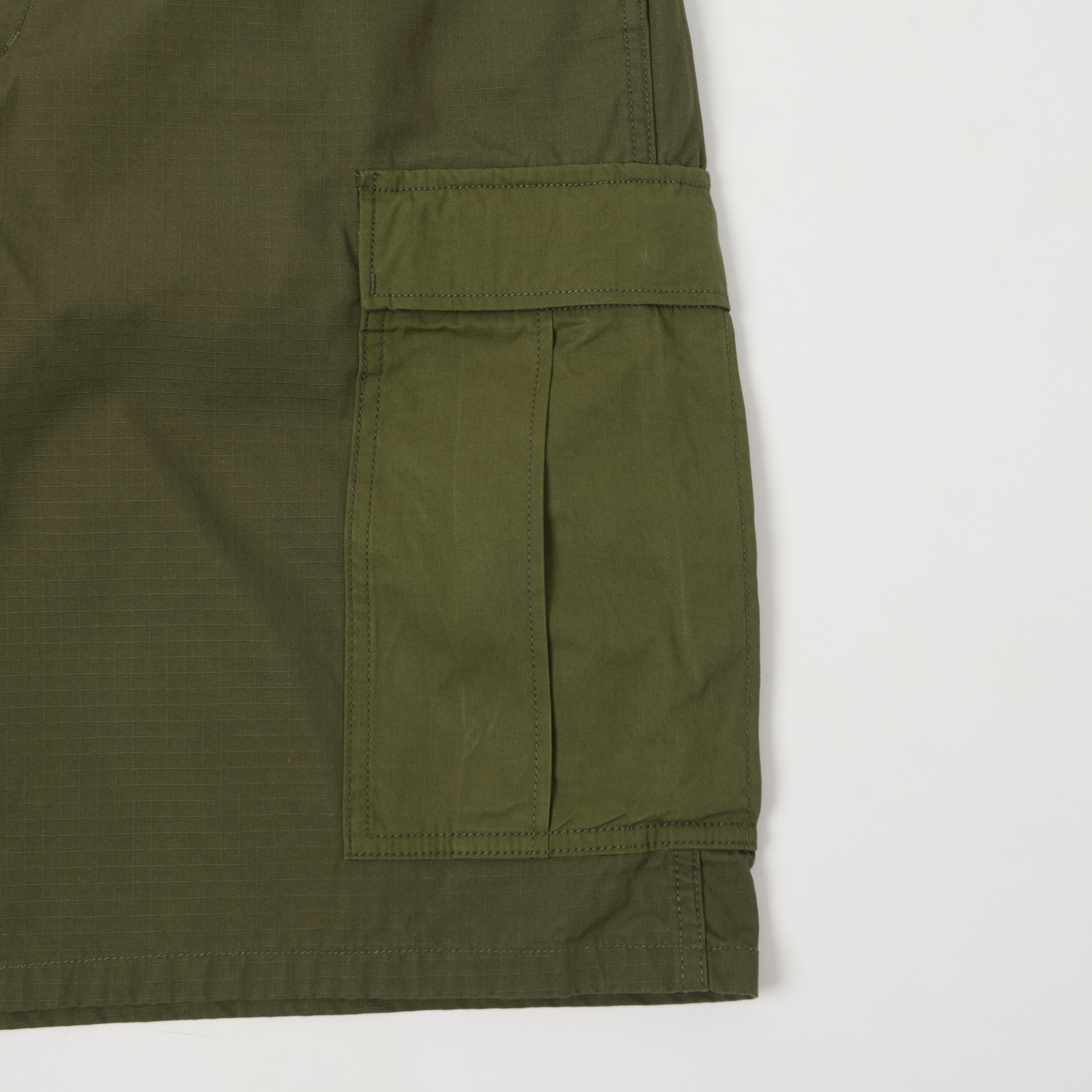 Nanamica Ripstock Cargo Shorts - Olive Drab