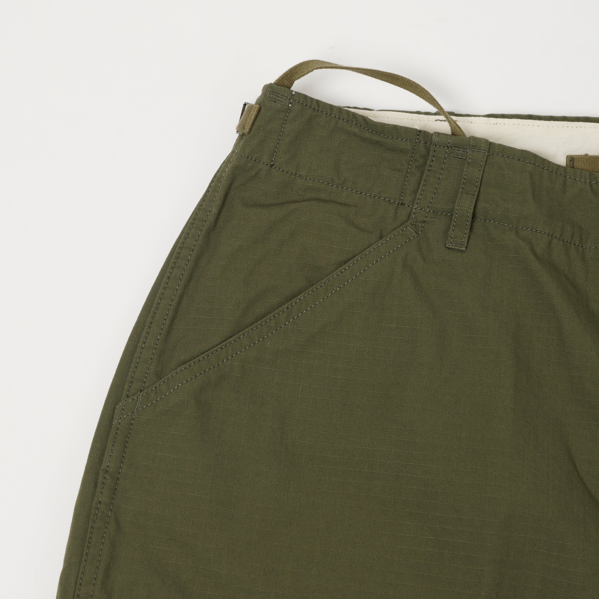 Nanamica Ripstock Cargo Shorts - Olive Drab