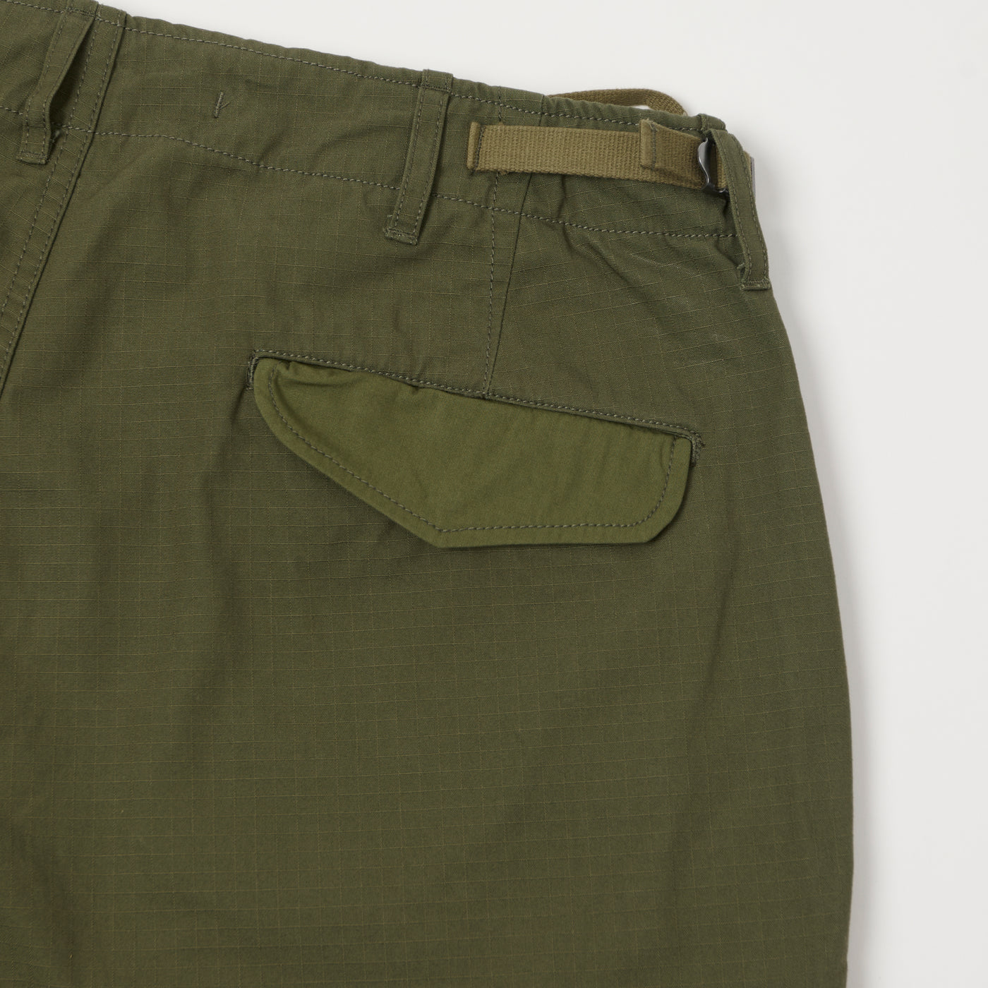 Nanamica Ripstock Cargo Shorts - Olive Drab