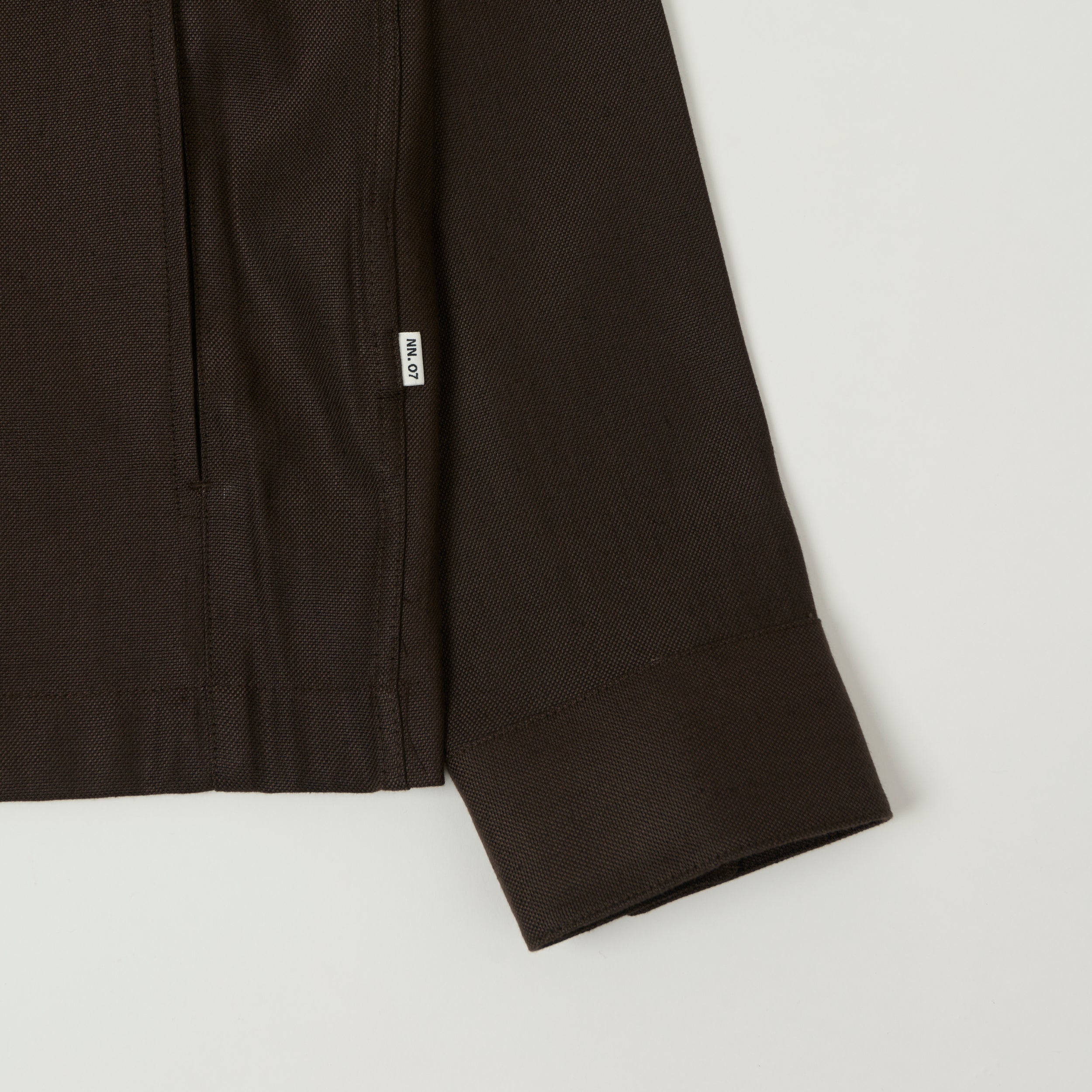 NN07 'Alban' Technical Sports Jacket - Deep Truffle